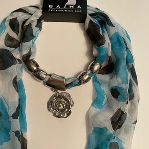 Basha Jewelry necklace scarf